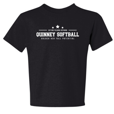 Youth Dri-Power 50/50 Blend Tee - White Logo Thumbnail